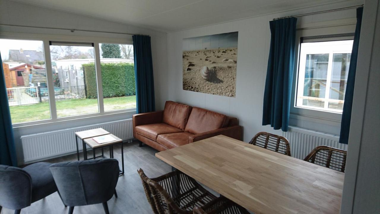 Camping de Duinhoeve Chalet Schelp NOT FOR COMPANIES Nieuw-Haamstede Buitenkant foto