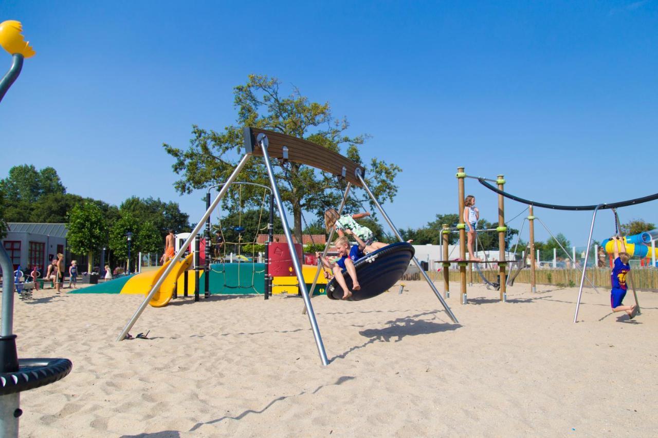 Camping de Duinhoeve Chalet Schelp NOT FOR COMPANIES Nieuw-Haamstede Buitenkant foto