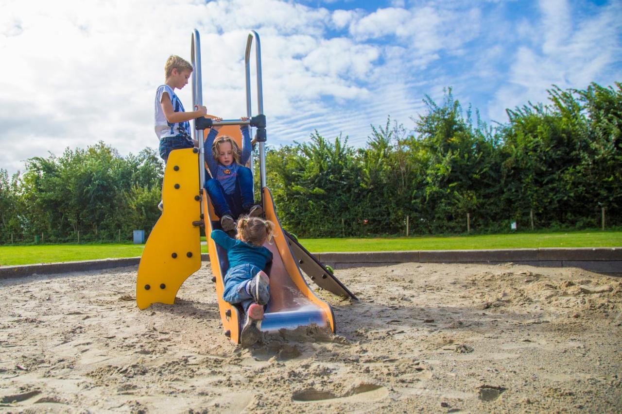 Camping de Duinhoeve Chalet Schelp NOT FOR COMPANIES Nieuw-Haamstede Buitenkant foto
